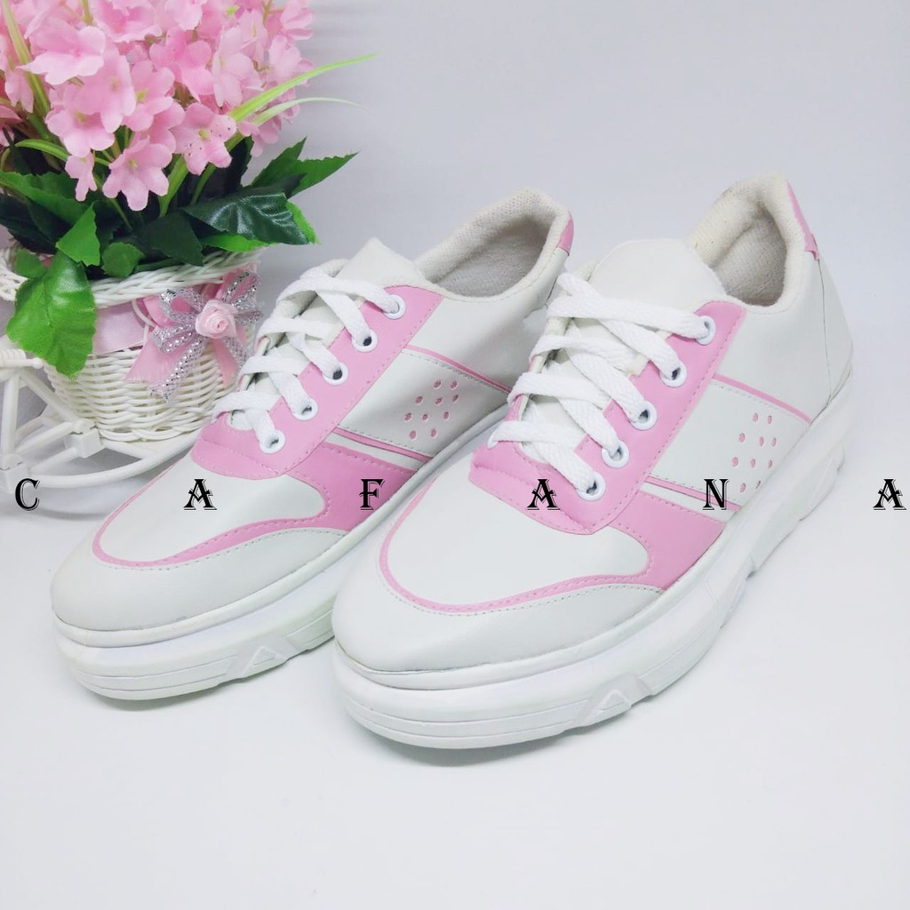 Cafana Sneakers Wanita Casual SDS223 Pink