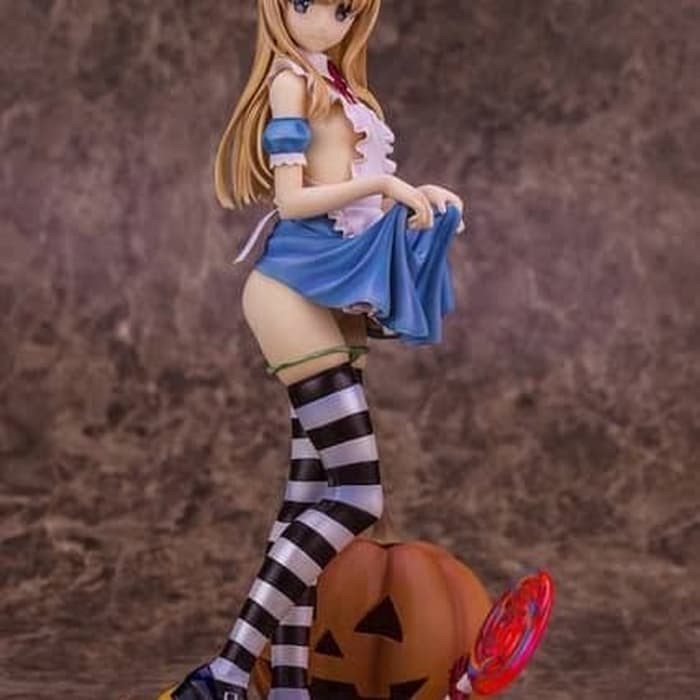skytube alphamax saitom alice pumpkin halloween girl figure