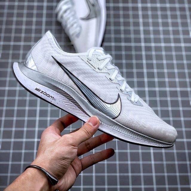 Sepatu Nike Zoom Pegasus Turbo 2 White Silver Premium Original