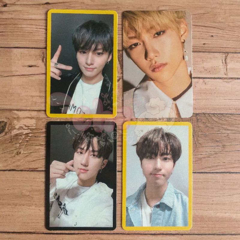 Stray Kids Yellow Wood PC Lee Know, Changbin, Felix, Bang Chan