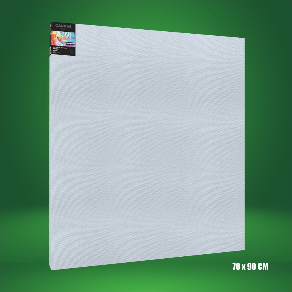 

KANVAS LUKIS 70X90 CM / WHITE CANVAS 70X90 CM / STRETCHED CANVAS - HIGH QUALITY (BIG WOOD)