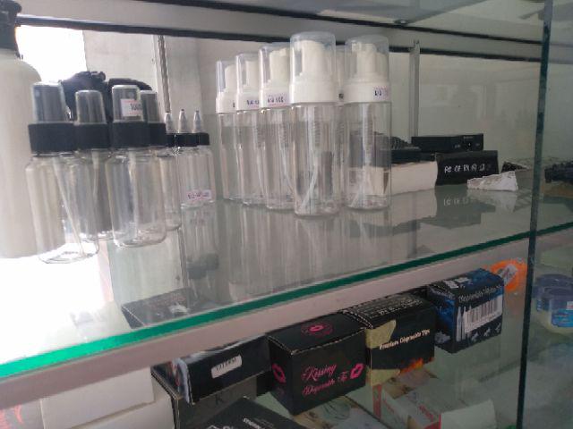 Botol Pet 250 Ml Natural Spray Tembak Natural