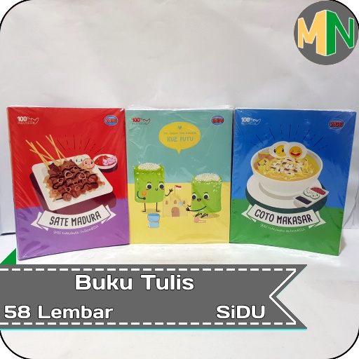 

Buku Tulis 58 Lembar SiDU/Buku Tulis SiDU