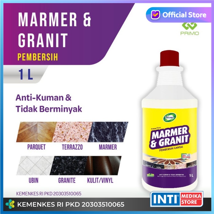 Primo - Cairan Pembersih Lantai Marmer & Granit Prime Floor Anti Kuman #98