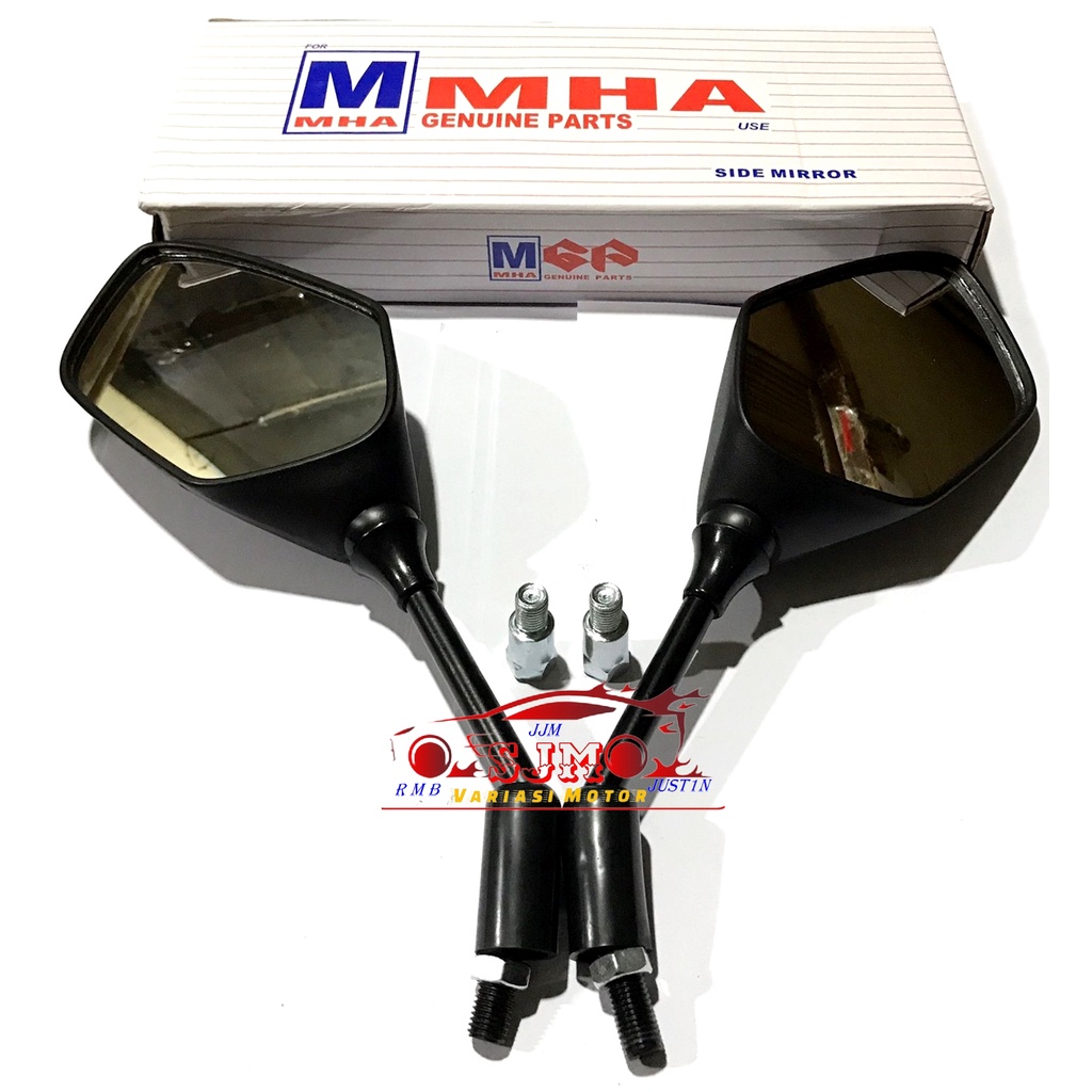 SPION PCX 150 PCX 160 VARIO 160 UNIVERSAL UNTUK ALL MOTOR HONDA MATIC BEBEK SPORT MOTOR BATANGAN DLL ALL HONDA VARIO BEAT SCOOPY GENIO SPACY SUPRA BLADE REVO LEGENDA GRAND KARISMA MEGAPRO WIN GL CB150R TIGER CB150R  DLL