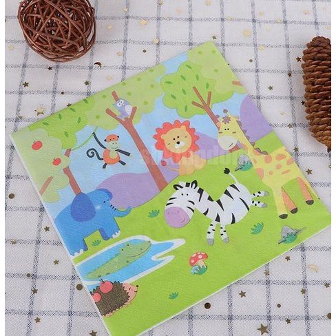 Decoupage Napkin - Tissue Decoupage 2Ply AN - Animal Forest