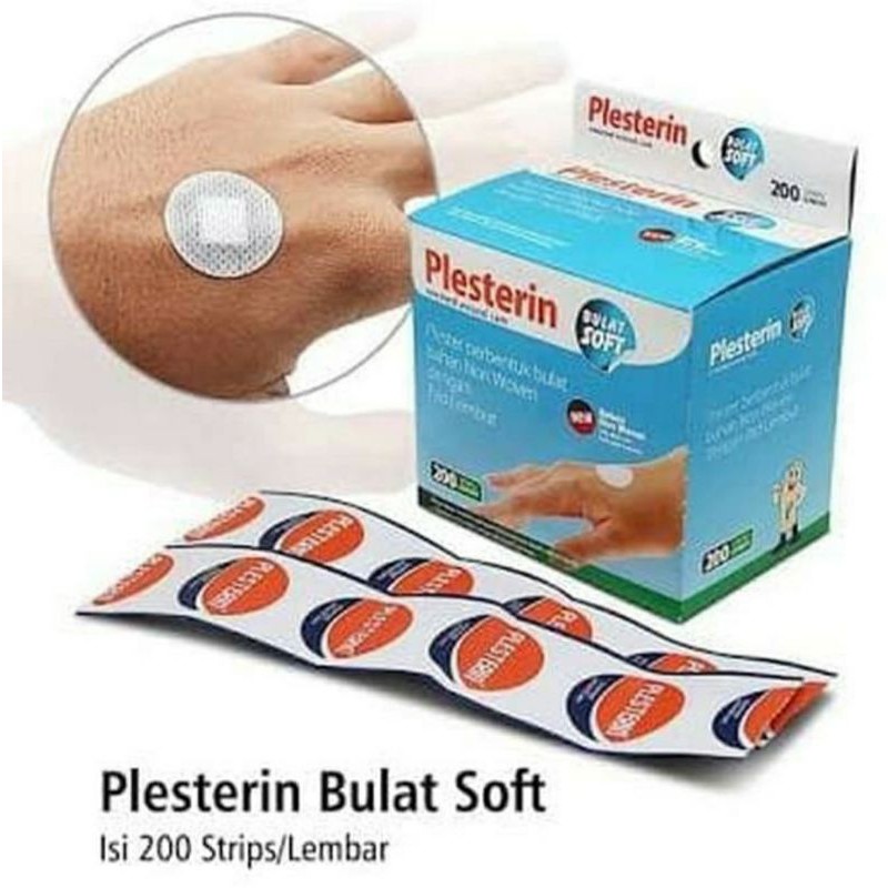 Plesterin Bulat PE OneMed pack isi 200 pcs