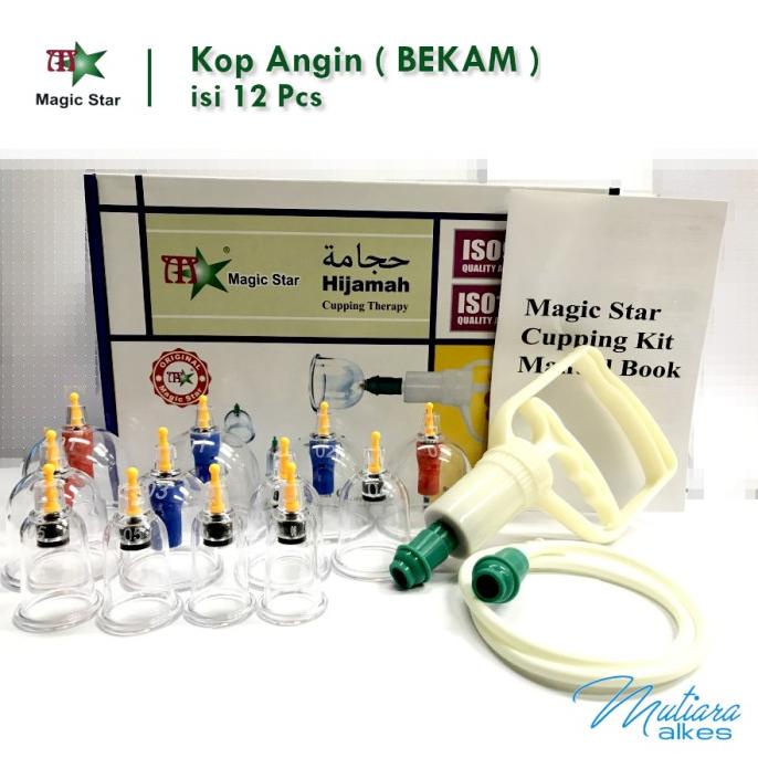 Kop angin - Alat Bekam isi 12pcs