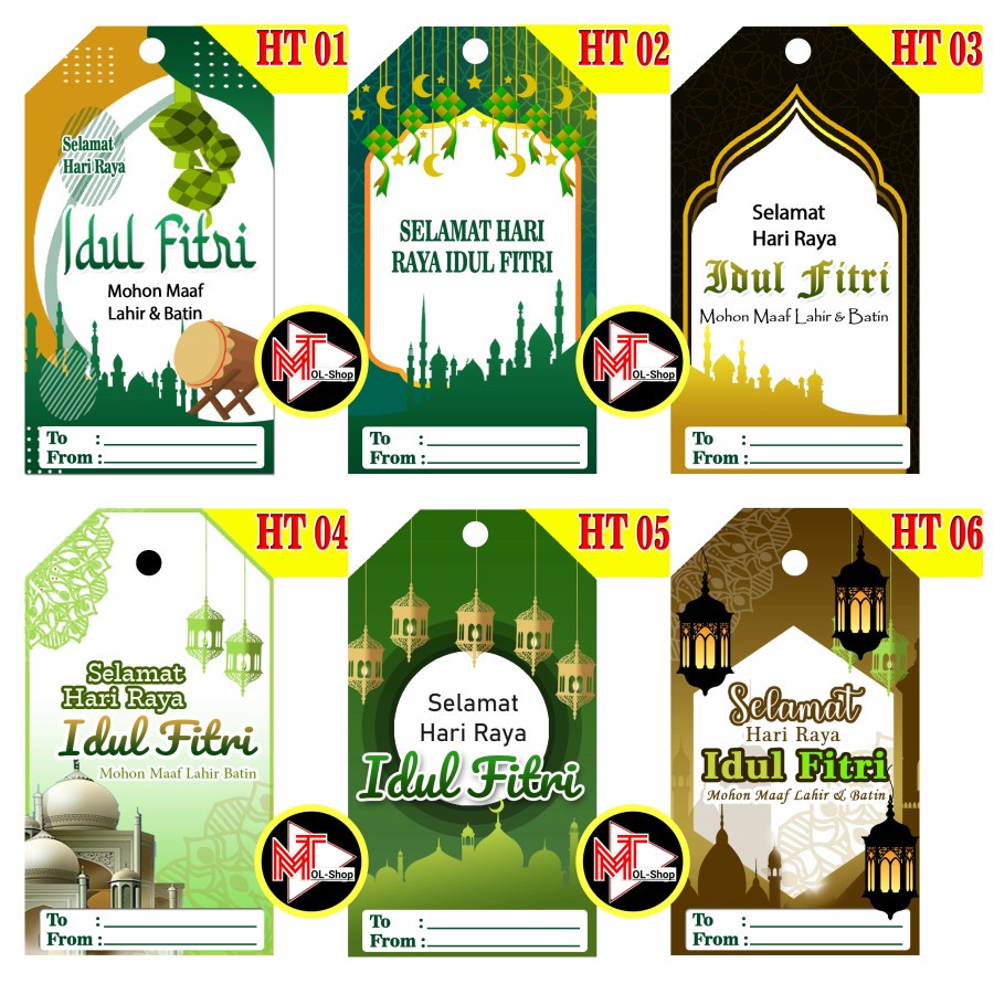 

TERMURAH!!!Cetak Hang tag Lebaran Idul Fitri Hangtag Parcel Kartu Ucapan Lebaran Hang Tag Souvenir