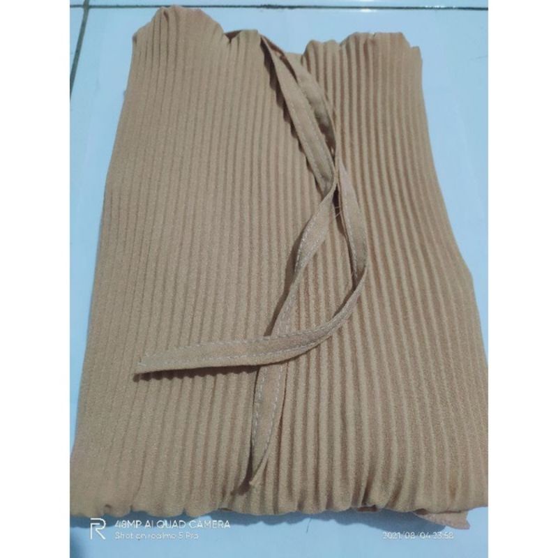 PROMO JILBAB INSTAN BERGO PLISKET LIDI/JILBAB PLISKET MARYAM 70x80-Coksu