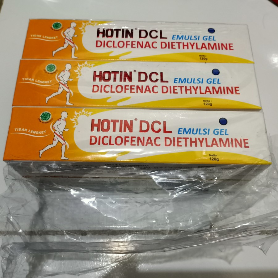 HOTIN DCL EMULSI GEL TUBE 120 GRAM / HOT IN DCL 120 G CREAM PEREDA NYERI