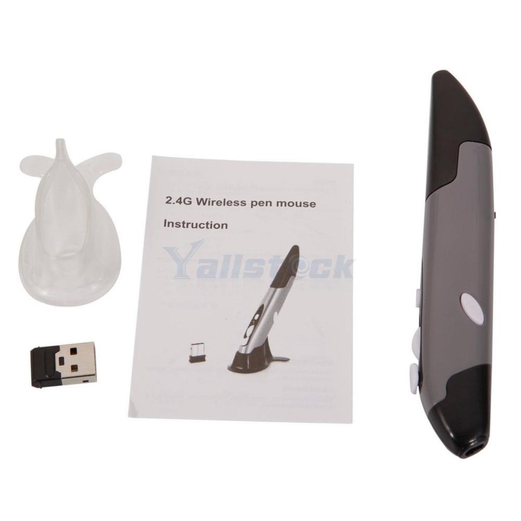 Air Pen Mouse Wireless PC Smart TV Box Pulpen Mos Aksesoris Komputer