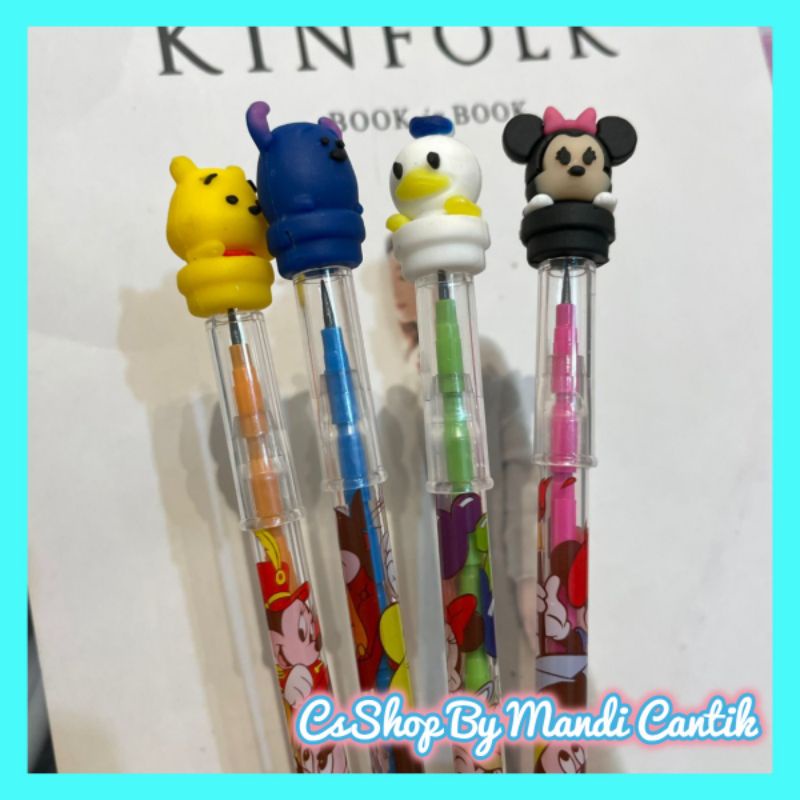 

Pensil Susun Karakter Tsum Tsum Lucu Termurah Alat tulis sekolah Bisa COD
