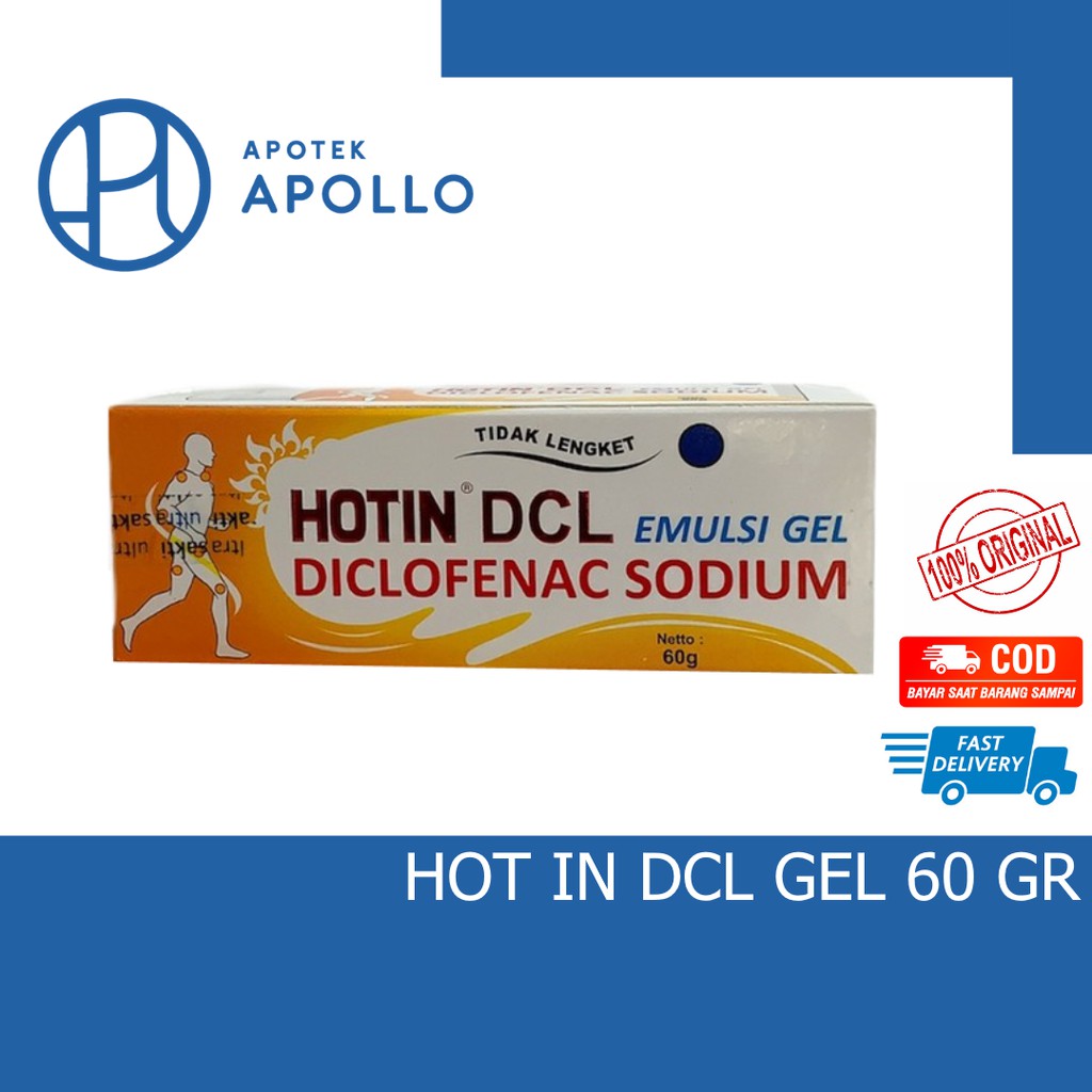 HOT IN DCL EMULSI GEL 60 GR 120 GR 60GR 120GR HOTIN