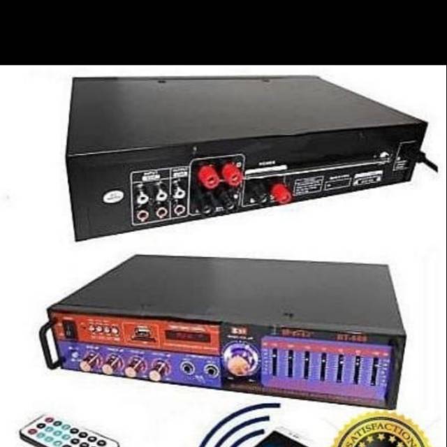 Amplifier Bluetooth BT-669/Amplifier Fleco /Amplifier murah/Ampli termurah
