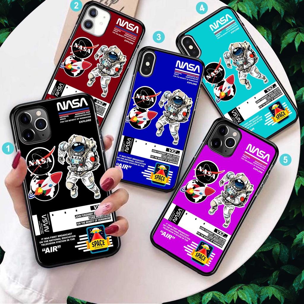 Candyaccaja - VIVO V20 SE VIVO V20 V5 V5S V5 LITE V15 Z1 PRO S1 Y65 Y67 - Case MOTIF NASA ASTRONOT -
