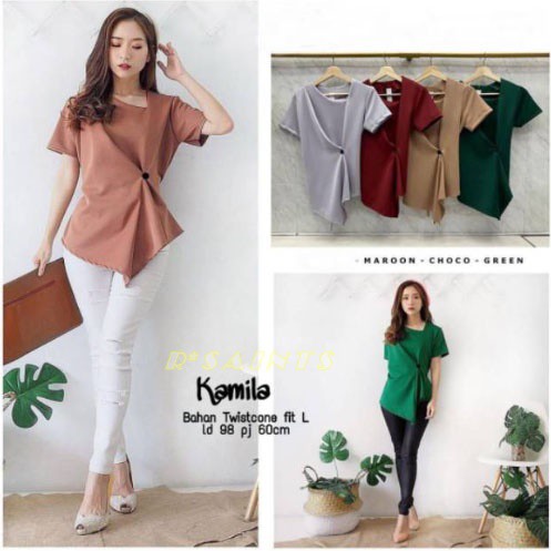 Shopee Pakaian Wanita Atasan Wanita Baju Blouse Blouse Wanita Baju Wanita Shopee Indonesia