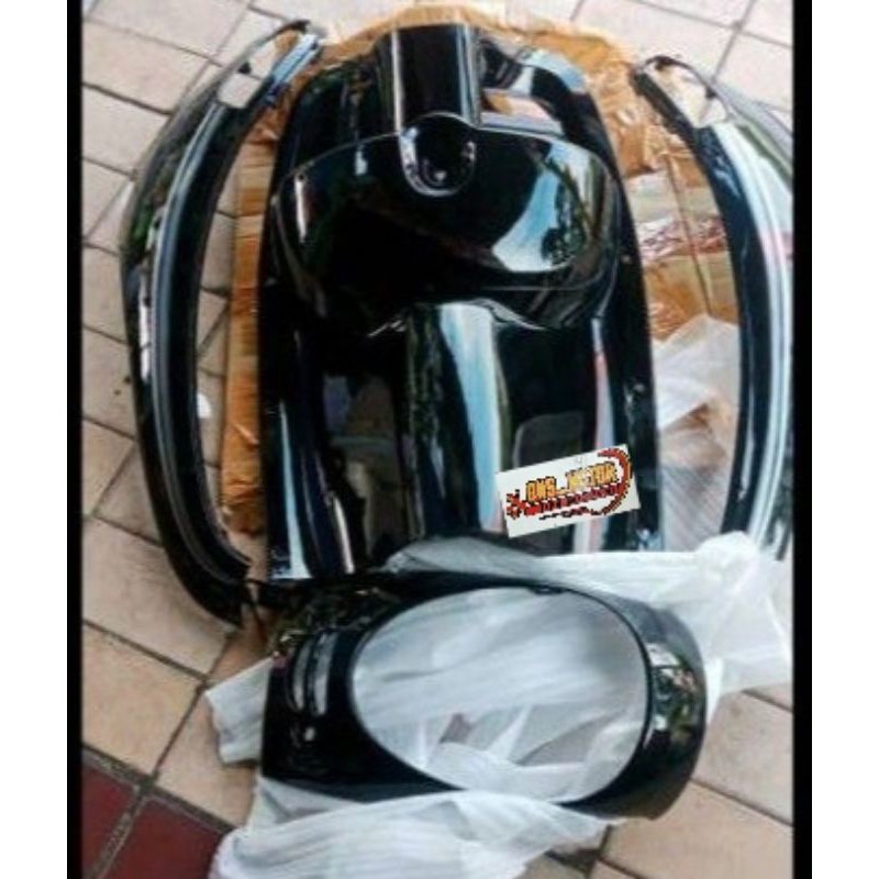 Paket body bodi panel tameng tebeng depan lengkap Scoopy fi 2013-2016