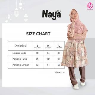  TUNIK  BAJU  REMAJA  TOYOBO NAYA BY YASMEERA Shopee  Indonesia