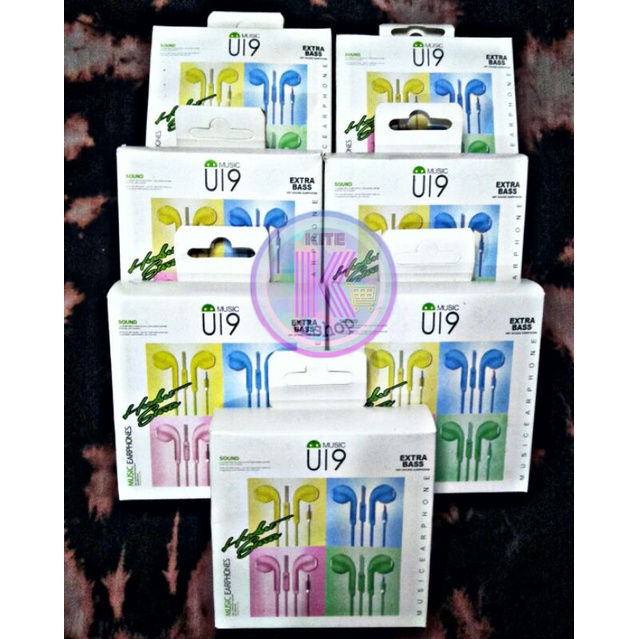 headset macaron / headset ori oppo&realmee