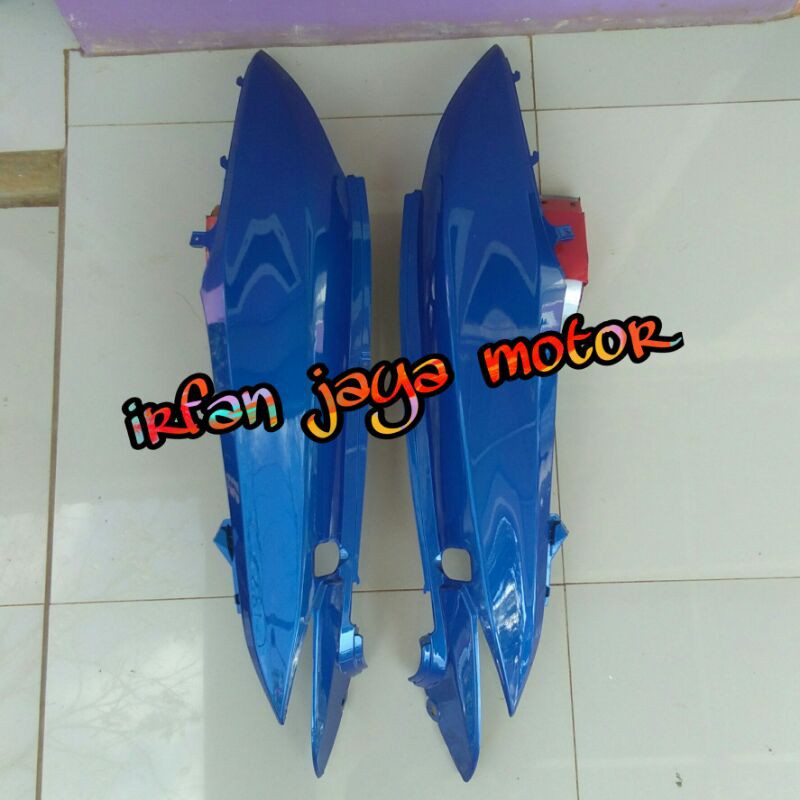 Cover body belakang honda Spacy karbu Spacy FI biru