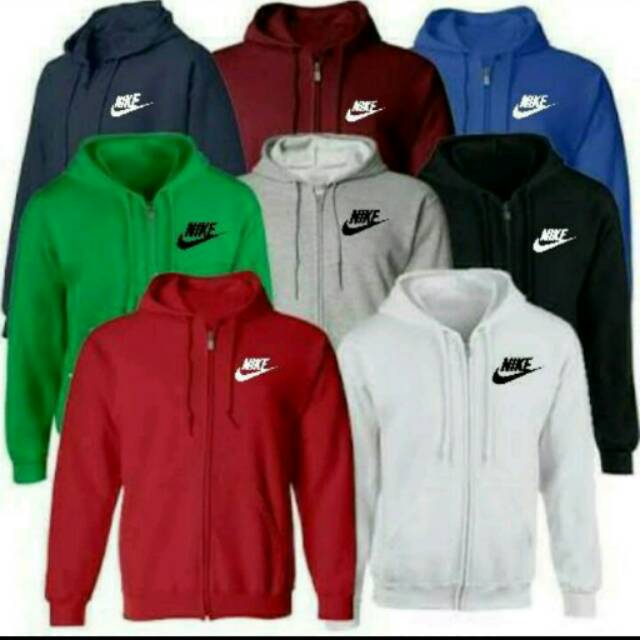 Jaket zipper jumper sweater hoodie nike