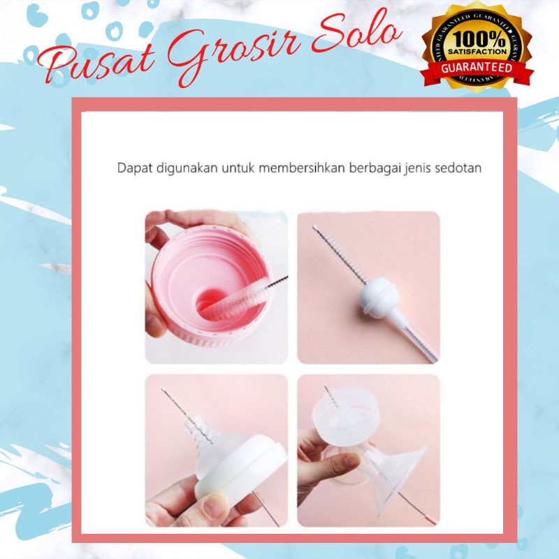 Sikat Pembersih Sedotan / Dot Susu bayi -- AC 310 – alat steril Untuk membersihkan sisa susu di temp