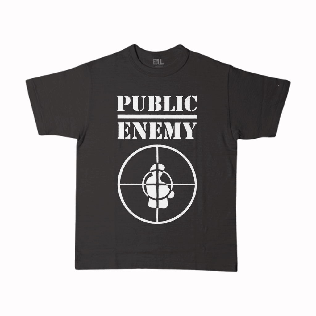 RAP TEE OVERSIZE PUBLIC ENEMY KAOS OVERSIZED TSHIRT