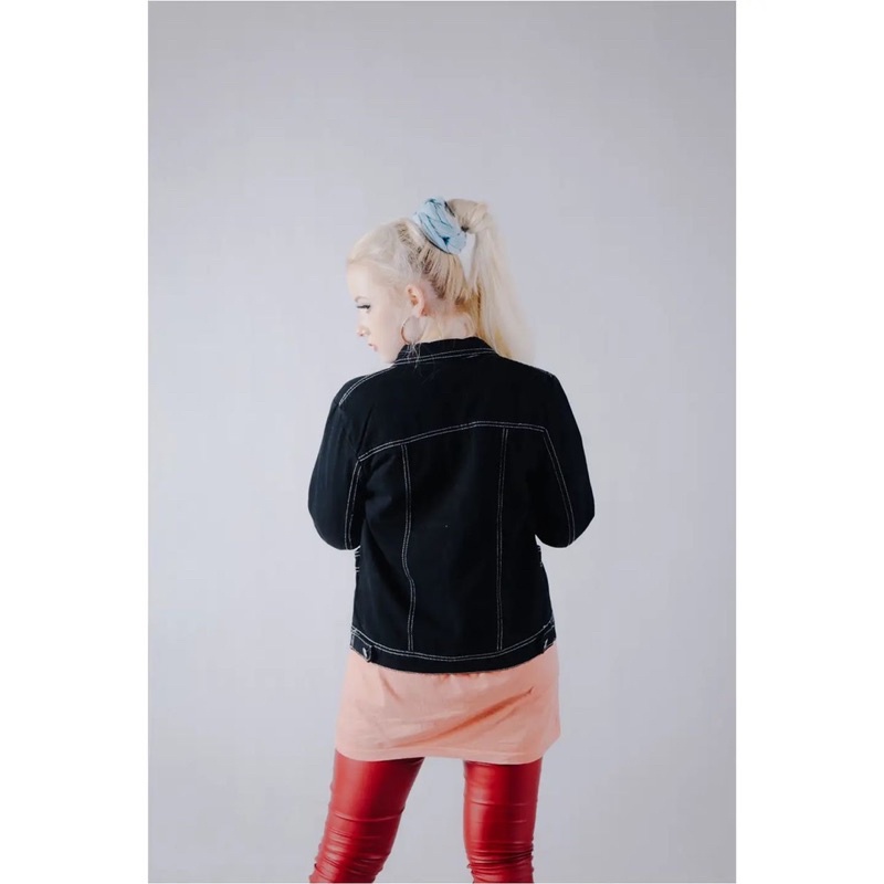 IAM BLACK JACKET JEANS 1965