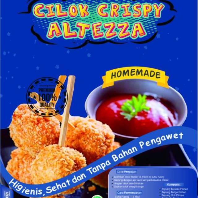 

CILOK CRISPY ALTEZZA AYAM PEDAS & ORIGINAL