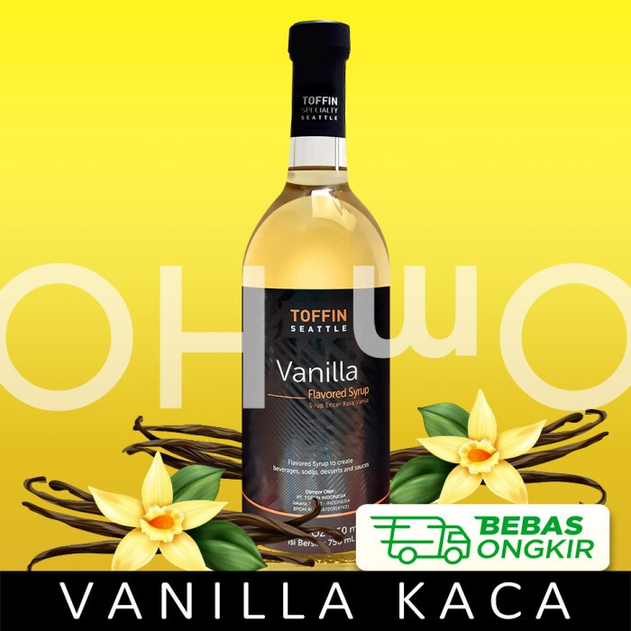 

TOFFIN VANILLA Vanila 750ml Sirup Syrup Sirop