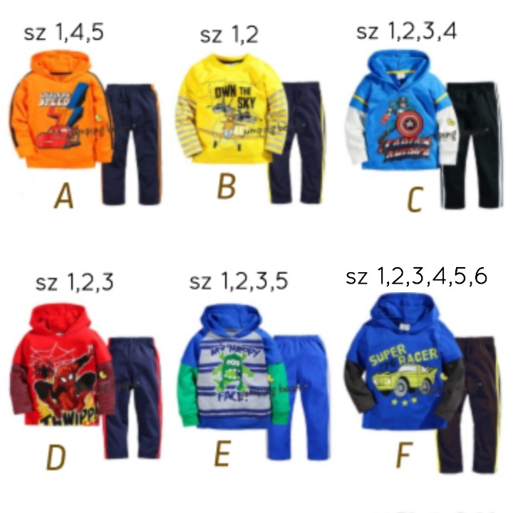 SETELAN ANAK LAKI LAKI JUMPING BEANS HOODIE IM-11