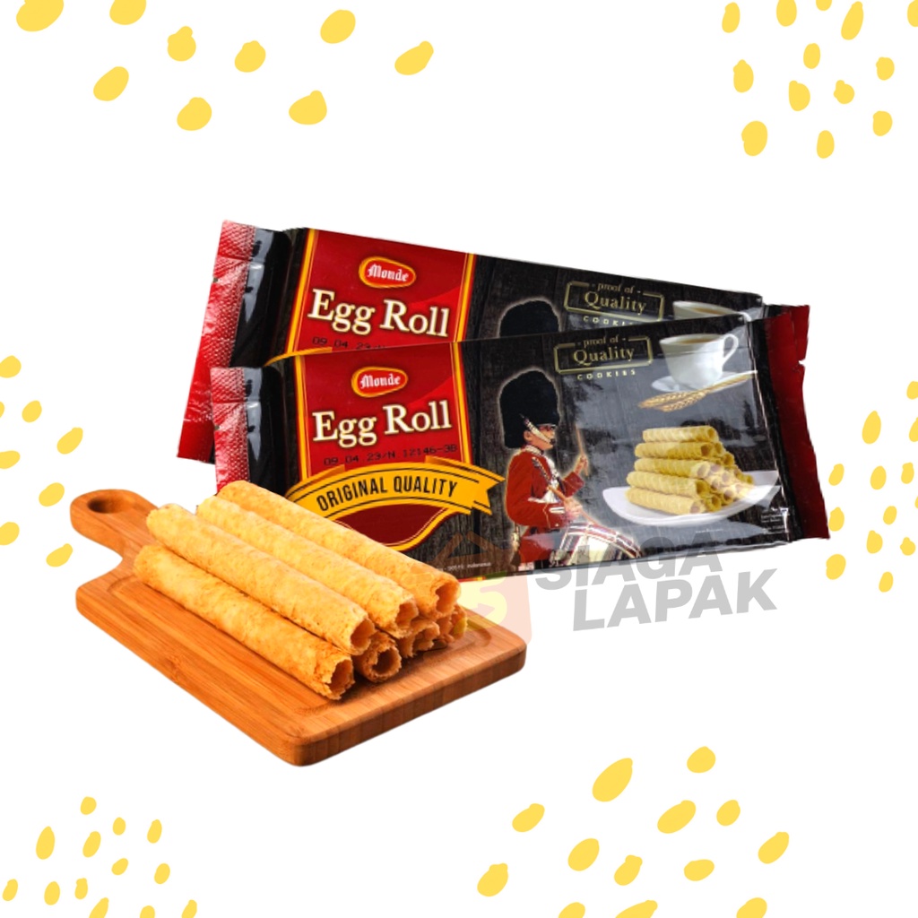 Egg Roll Monde Biskuit Original 60gr