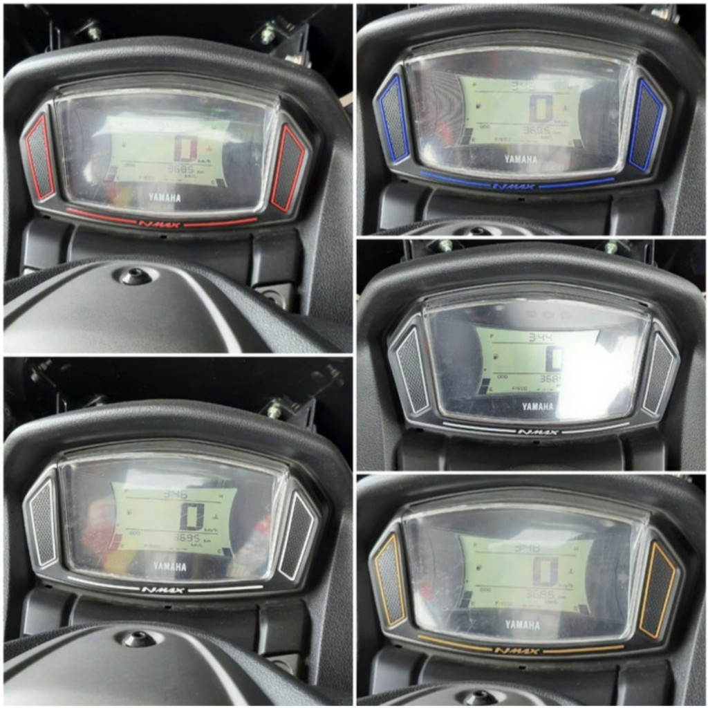 Stiker anti gores spidometer / speedometer nmax 2020 2021 2022 lis karet 3D