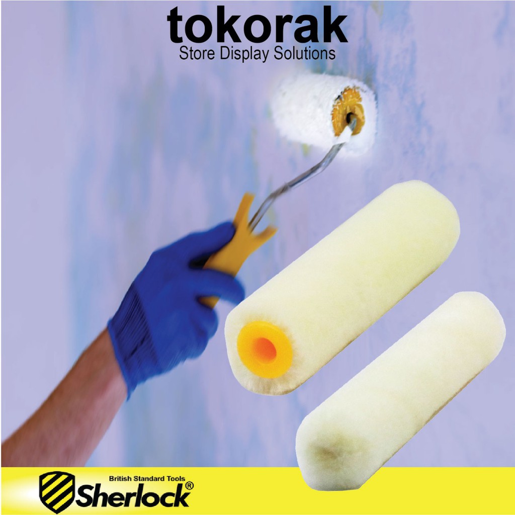 ISI KUAS ROLL KAPAL 4 INCH SUPER EPOXY SHERLOCK - REFILL ROLLER CAT