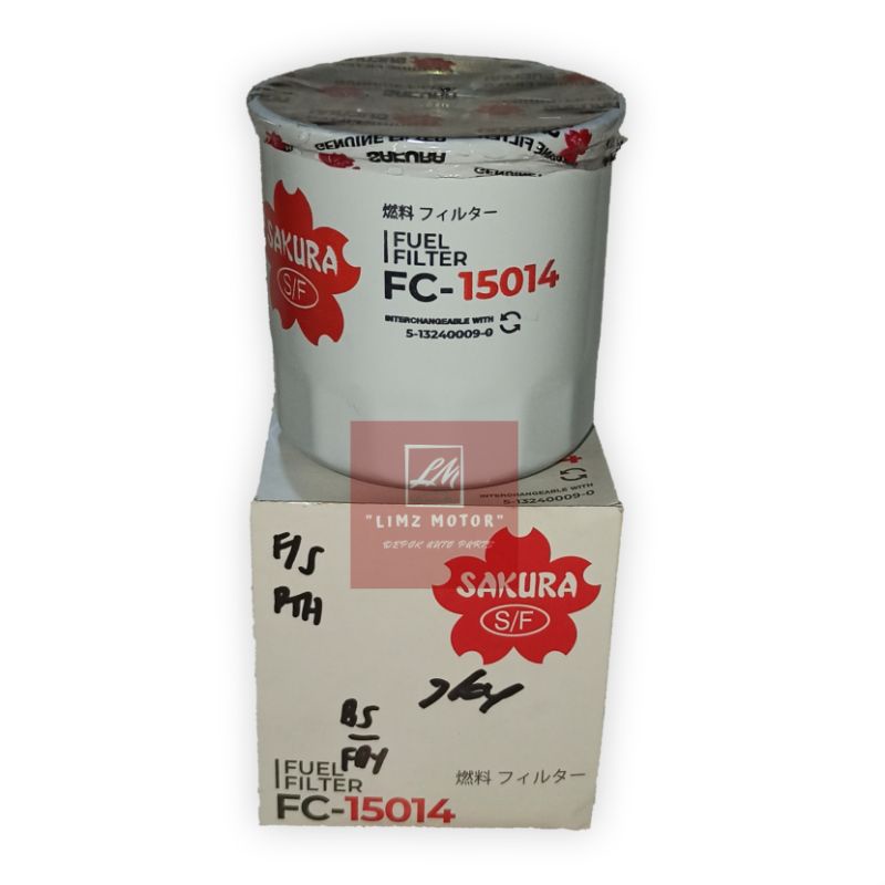 Filter Solar-Fuel Filter Isuzu Panther & Elf & NKR 66 & Chevrolet LUV KBD 25 Sakura