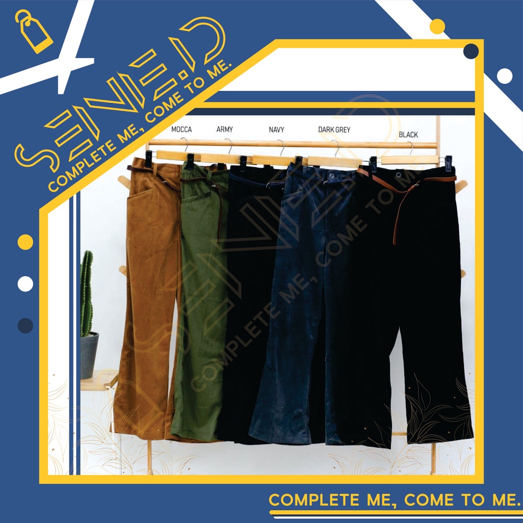 CELANA CUTBRAY WANITA / CELANA PANJANG KAIN WANITA