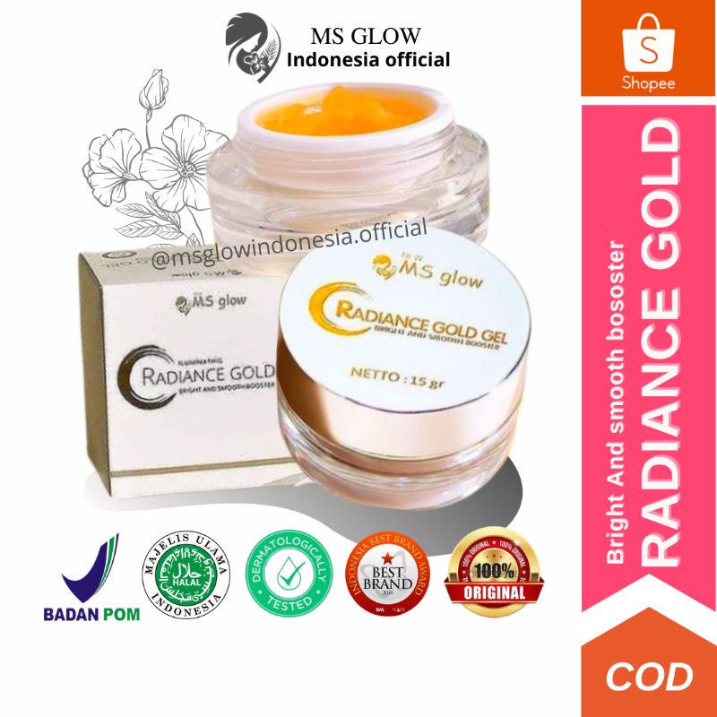 MS GLOW RADIANCE GOLD GEL / Radiance gold ms glow/ Radiance gold