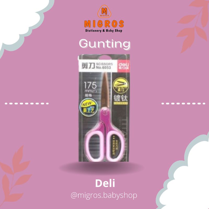 

Gunting Deli 175mm No 6053