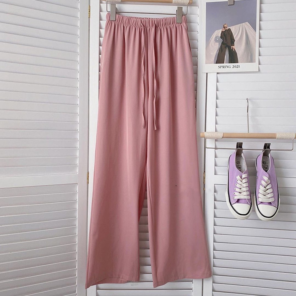 HABIL PANTS UNIQLO - CELANA KULOT WANITA - CELANA UNIQLO - KULOT UNIQLO - CELANA LINEN - CELANA KOREA - CELANA BAHAN - KOREAN STYLE