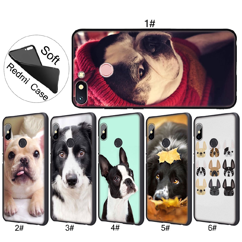 Case Hp Gambar Anjing Bulldog Untuk Xiaomi Redmi Note 5 6 Pro Plus