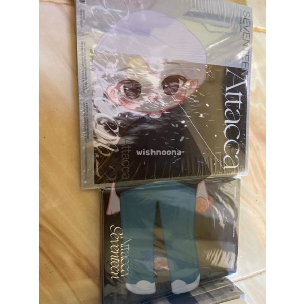 [READY STOCK] SEVENTEEN ALBUM ATTACCA &  LUCKY DRAW YOUR CHOICE WOOZI, ATTACCA ROUND 2 JEONGHAN DK V