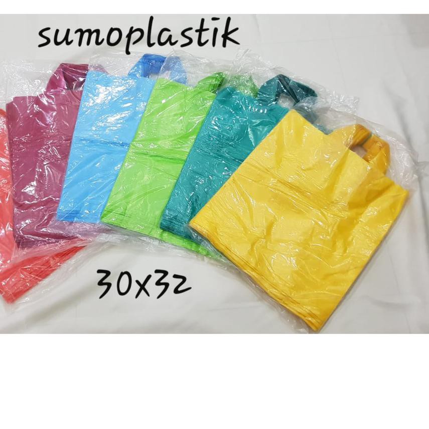 

*zdw-258 »prg【 Soft Handle / Shopping Bag 30x32 (isi 50 lembar) **J.