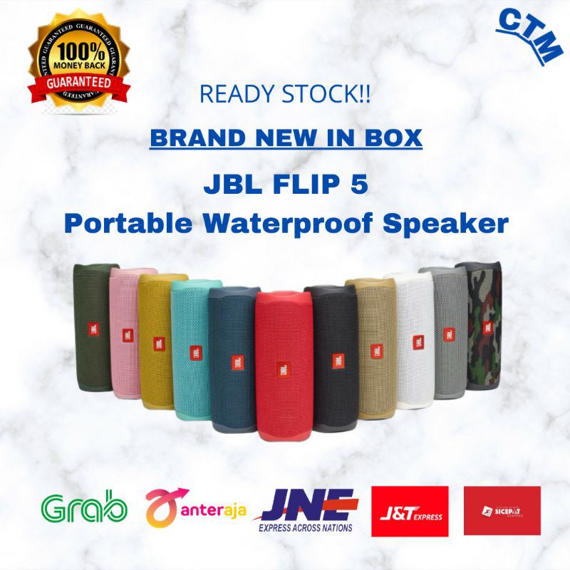 JBL Flip 5 Original - Speaker Bluetooh - Garansi | Shopee