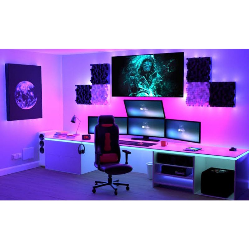 Lampu LED Strip Lampu Hias Kamar Tidur Lampu Plafon Outdor RGB