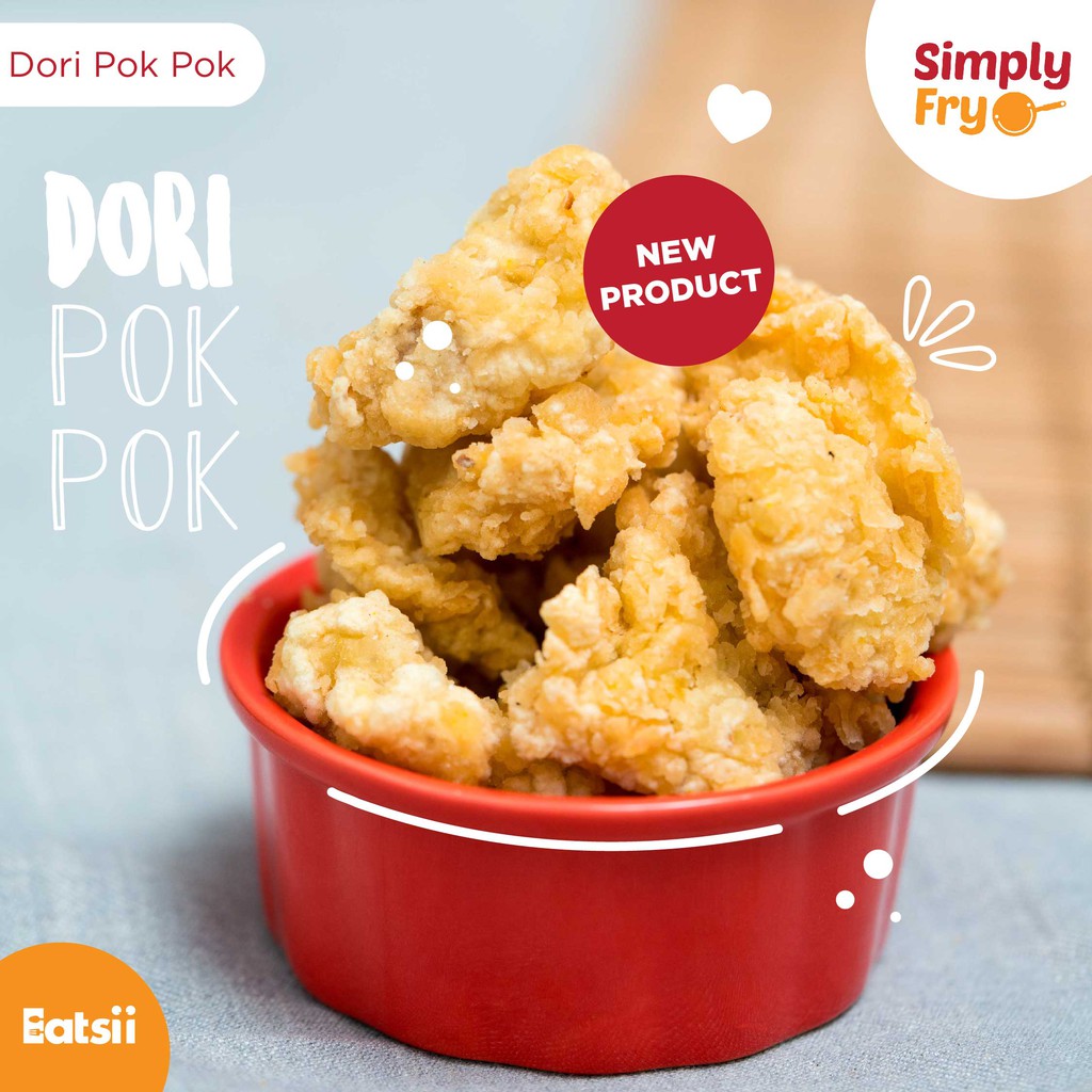 

Homemade Dori Pok Pok by Simply Fry 250 gram / Frozen Food