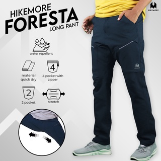 Hikemore Celana Panjang Pria Hiking Gunung Quickdry  Foresta Original