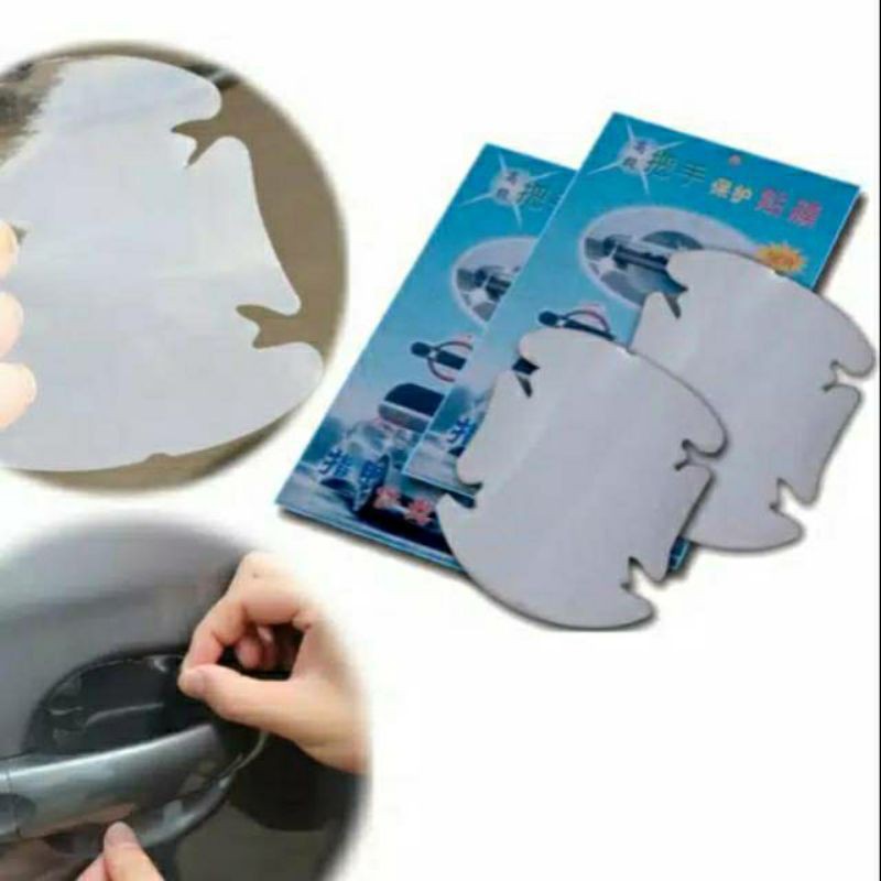 Anti Gores Pelindung Gagang pintu Mobil 1pack=4pcs - Car Handle Protector