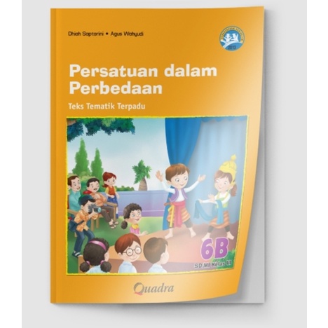 ORI harga satuan buku teks tematik k13 penerbit Quadra kelas 6