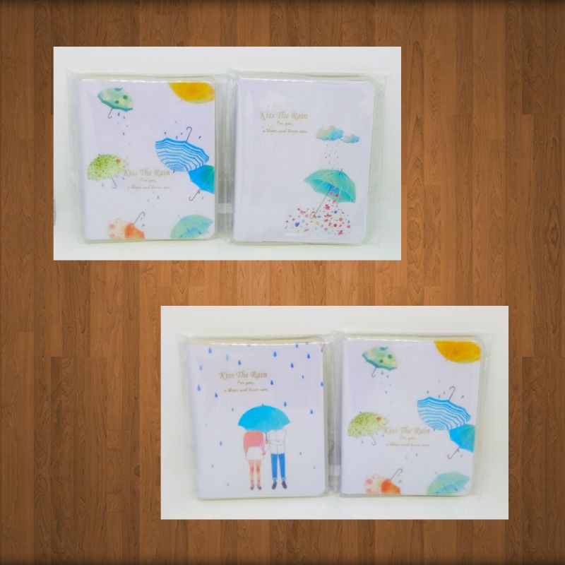

Notebook Kecil Memo Kiss The Rain
